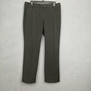 Express Columnist Dress Pants Womens 8R Black Stretch Straight Business Career